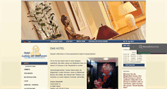 Desktop Screenshot of hotel-ludwig-van-beethoven.de