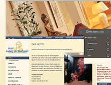 Tablet Screenshot of hotel-ludwig-van-beethoven.de